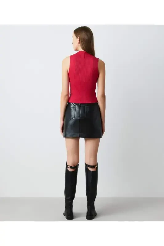 Cutout Knit-Pink - 4