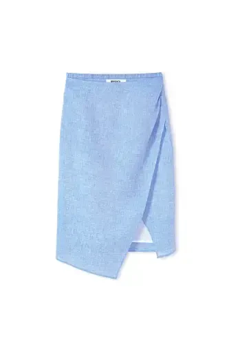 Cutout midi skirt - 6