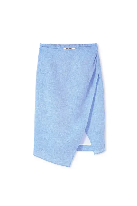 Cutout midi skirt - 6