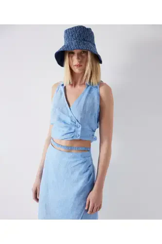 Cutout midi yubka - 4