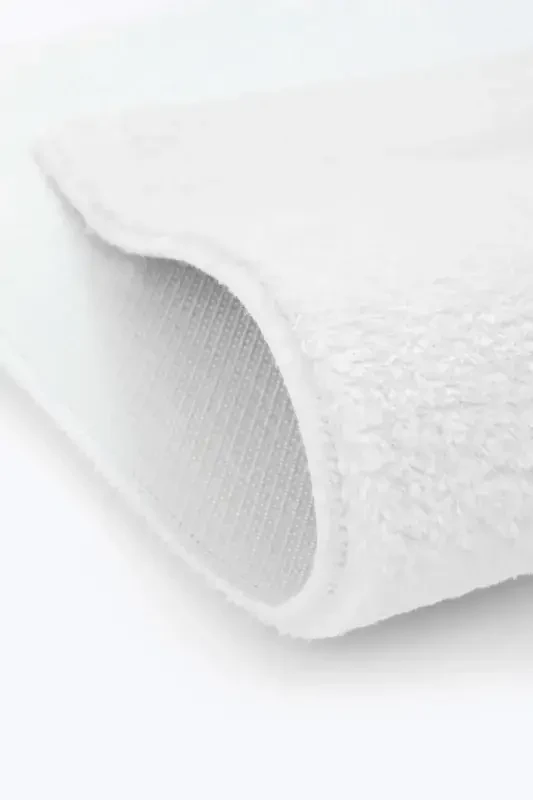 Cuttable Runner Non-Slip Base Soft Plush Carpet White-White - 3