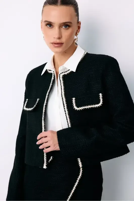 Cycling Collar Short Jacket - 4