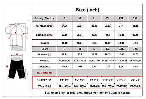 Cycling Jersey Men Set Bib Shorts Set Summer Mountain Bike Bicycle Suit Anti-UV Bicycle Team Racing Uniform Clothes - 3