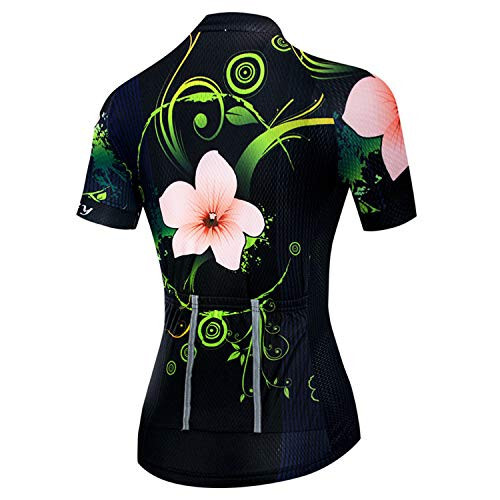 Cycling Jersey Women Short Sleeve Bike Shirts Team Bicycle Jacket Mountain Biking Clothing Tops - 2