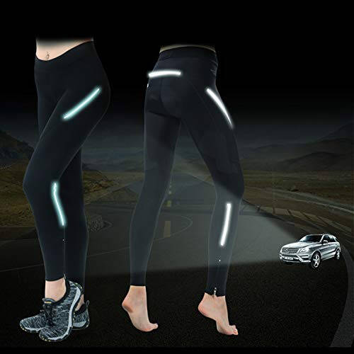 Cycling Shorts Women,Bike Shorts Ladies 4D Gel Padded Bicycle Tights Reflective Breathable Biking Shorts - 5