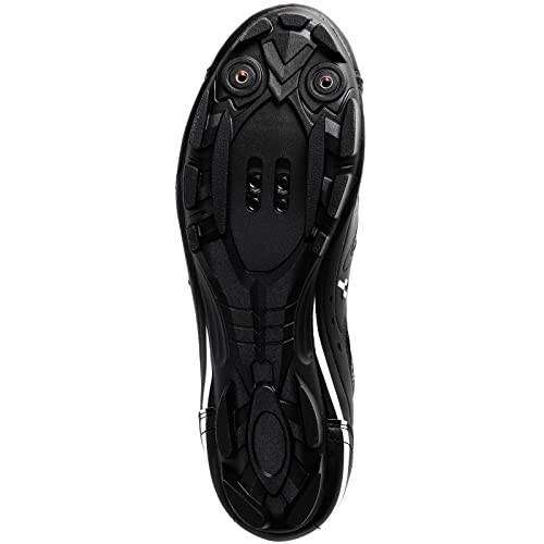 CyclingDeal Mountain Bicycle Bike Men's MTB Cycling Shoes in Black - Compatible with Shimano SPD & CrankBrothers Cleats - 4