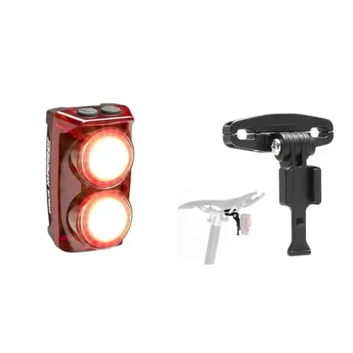 Cygolite Hypershot – 350 Lumen Bike Tail Light– 7 Night & Daytime Modes–User & Saddle Rail Mount - for Cygolite Hypershot & Hotshot Series Tail Lights - 1