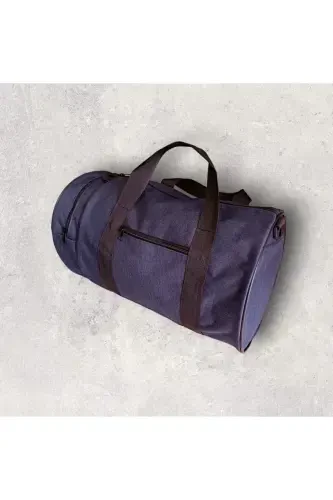 Cylinder Sports Travel and Fitness Bag-JEANS COLOR - 5