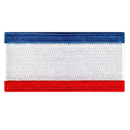 Cypress Collectibles - Crimea Flag Patch - Premium Embroidered Appliqué - European Country Iron On Patches - Dimensions: 3.5