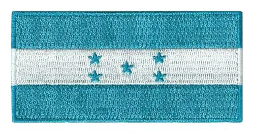 Cypress Collectibles - Honduras 2022 Bayrog'i Yamog'i - Premium Kashtado'zlik Applikatsiyasi - Markaziy Amerika Mamlakati Dazmollanadigan Yamog'lar - Olchamlari: 3,5