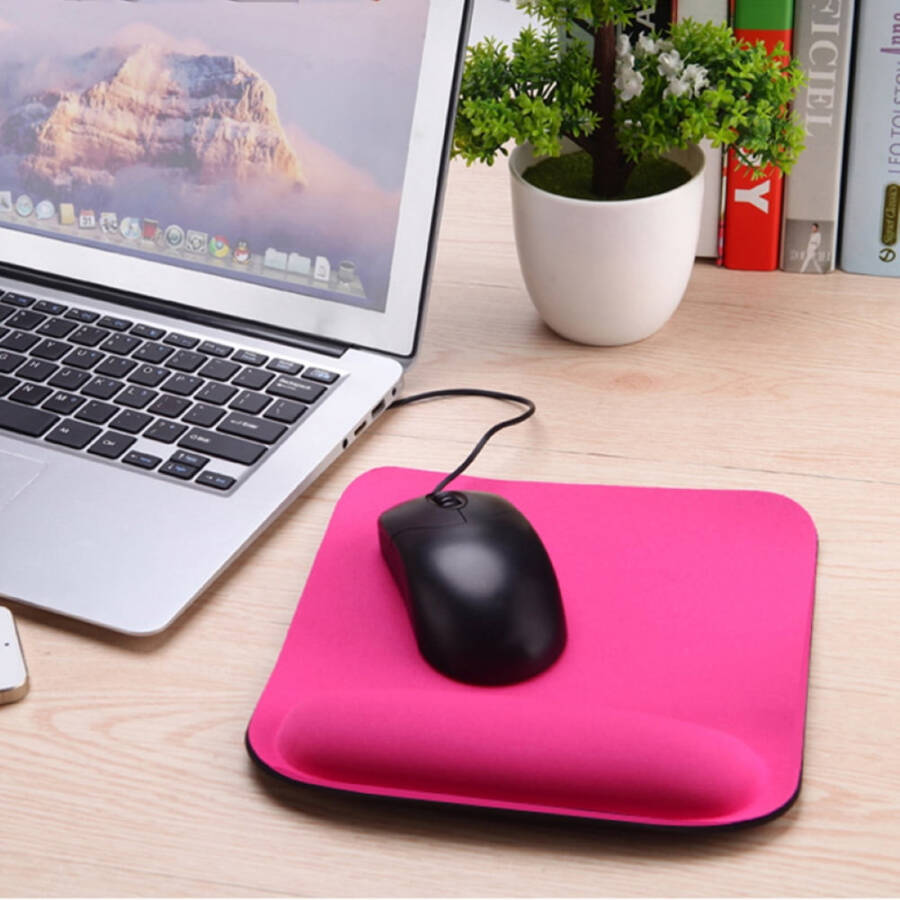 D-GROEE Bilgisayarlar için Mouse Pad, Sünger, Kaymaz, Bilek Desteği, Hafif Mousepad, Ofis, Oyun, Bilgisayar, Dizüstü Bilgisayar, Mac, Evde veya İş Yerinde Ağrı Giderme - 11