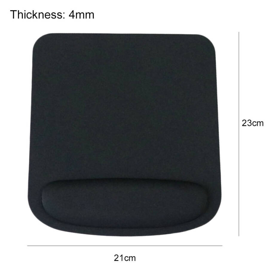 D-GROEE Mouse Pad Pads for Computers, Sponge, Nonslip, with Wrist Rest, Lightweight Mousepad Mat for Office Gaming Computer Laptop Mac Pain Relief at Home Or Work - 14