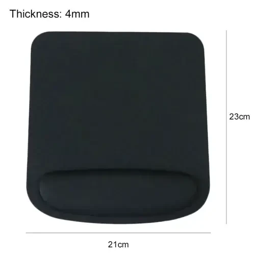 D-GROEE Mouse Pad Pads for Computers, Sponge, Nonslip, with Wrist Rest, Lightweight Mousepad Mat for Office Gaming Computer Laptop Mac Pain Relief at Home Or Work - 3