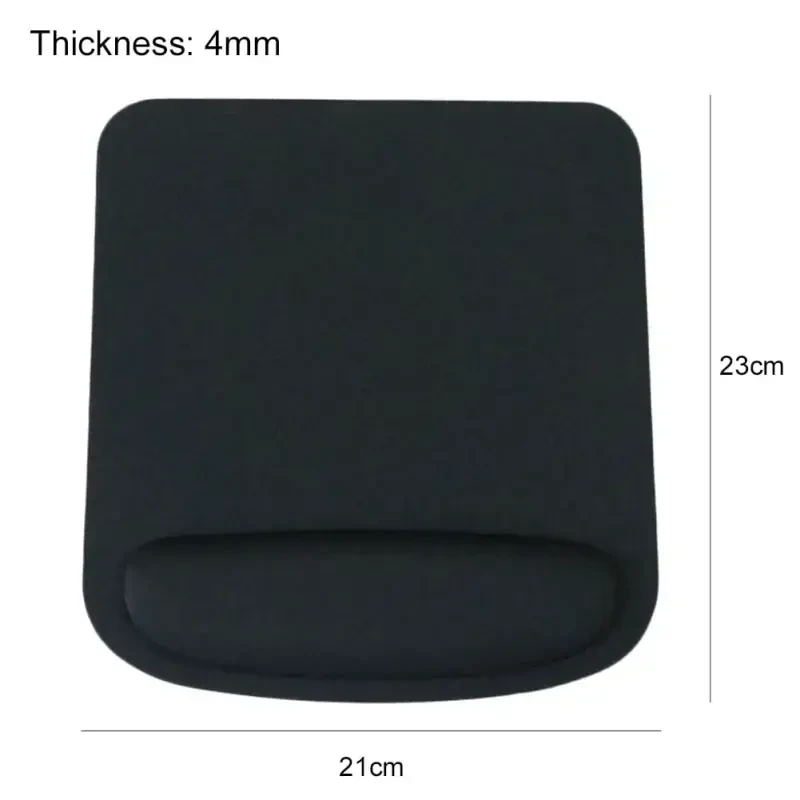 D-GROEE Mouse Pad Pads for Computers, Sponge, Nonslip, with Wrist Rest, Lightweight Mousepad Mat for Office Gaming Computer Laptop Mac Pain Relief at Home Or Work - 3