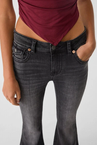 D04 low-rise Spanish leg jeans - 4