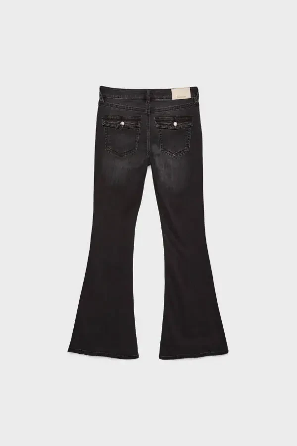 D04 low-rise Spanish leg jeans - 6