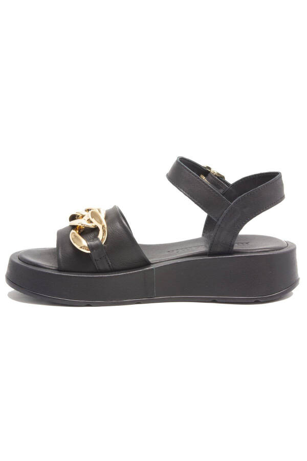 D23ya1100 Black Slipper Sandal - 3