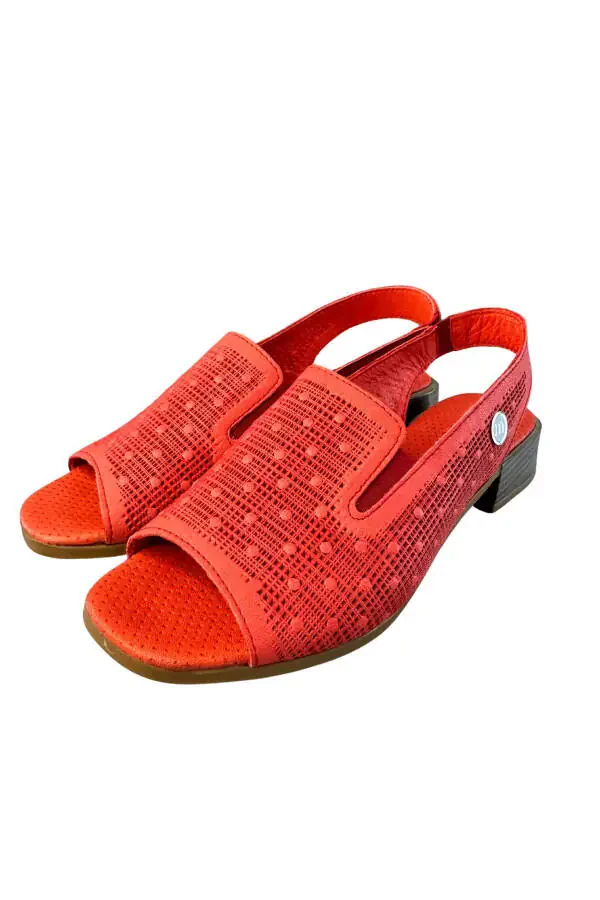 D24Ys-1455 Women's Leather Sandals - 3