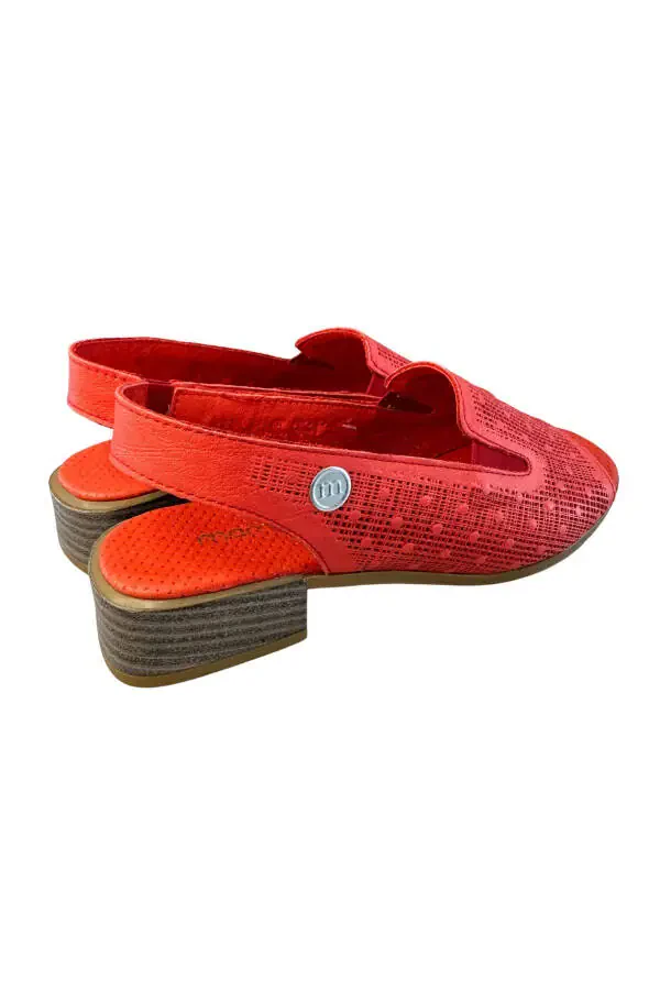 D24Ys-1455 Women's Leather Sandals - 4