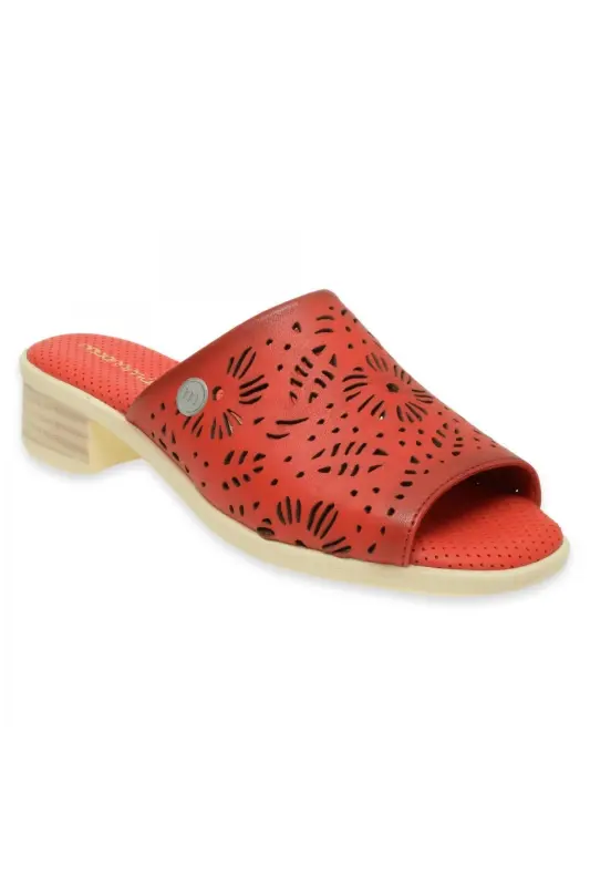 D24Yt-2390Z Daily Red Women's Slipper-RED PEN - 1