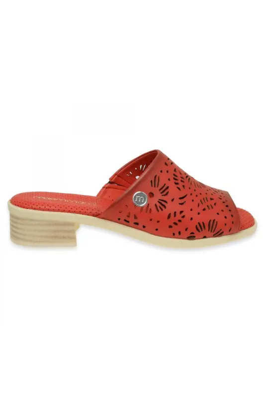 D24Yt-2390Z Daily Red Women's Slipper-RED PEN - 2