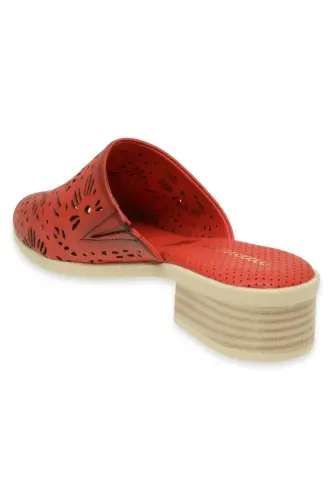 D24Yt-2390Z Daily Red Women's Slipper-RED PEN - 4
