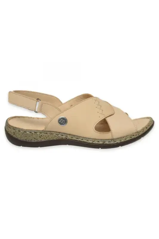 D25Ys-2525Z Daily Beige Women's Sandal-BEIGE PEN - 2