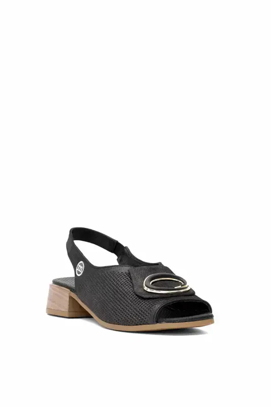 D25YS-2720 Ayollar Haqiqiy Teri Posnali Sandal Platin-Platin - 2