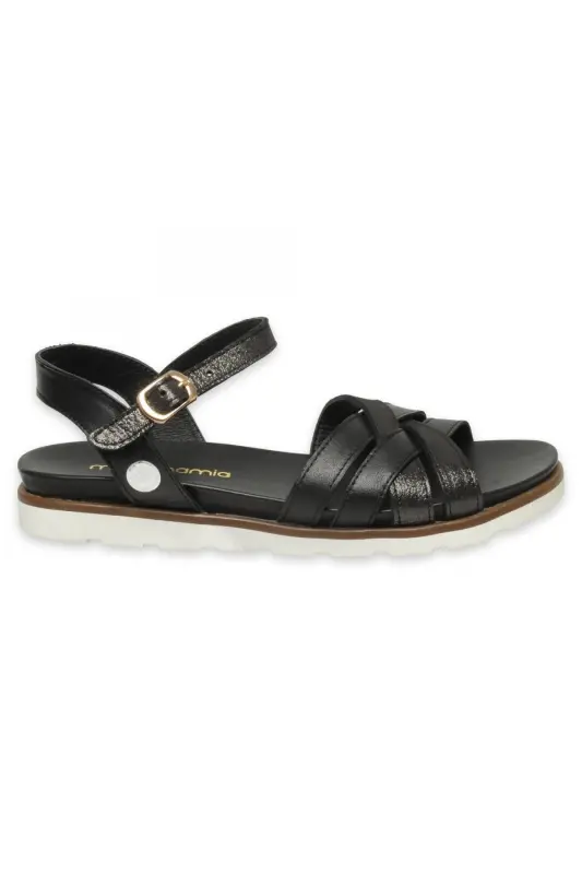 D25Ys-2910 Daily Black Women's Sandals - 5