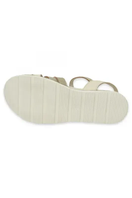 D25Ys-2910 Daily Cream Women's Sandal - BONE PEN/GOLD - 5
