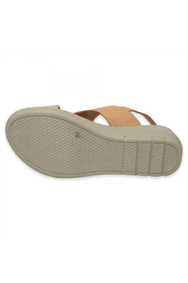 D25Ys-5145 Daily Beige Women's Sandals - 11