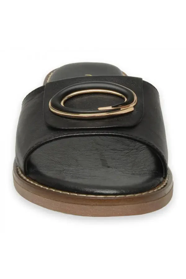 D25Yt-1370Z Daily Black Women's Slippers - 3