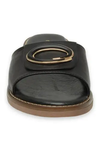 D25Yt-1370Z Daily Black Women's Slippers - 3