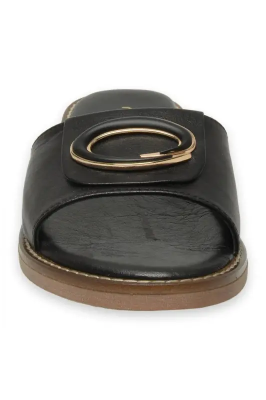 D25Yt-1370Z Daily Black Women's Slippers - 3