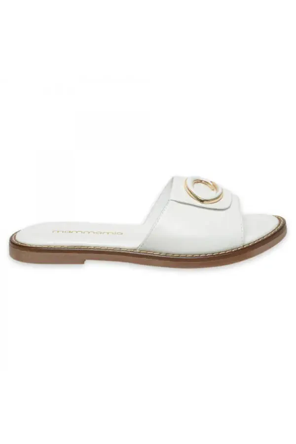 D25Yt-1370Z Women's Daily White Slippers - 2