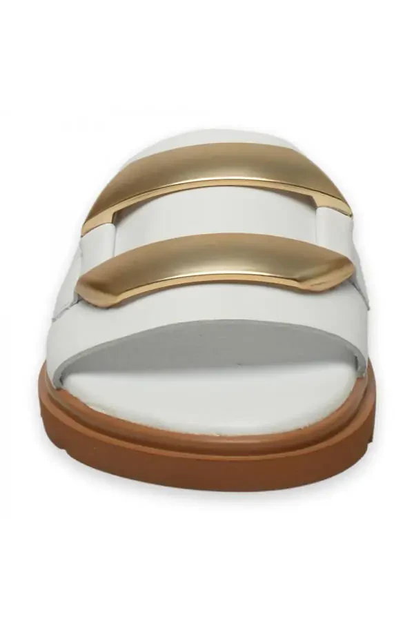 D25Yt-1375Z Ежедневные белые женские тапочки - 3