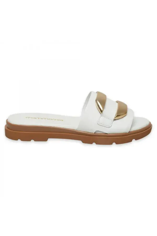 D25Yt-1375Z Women's Daily White Slippers - 2