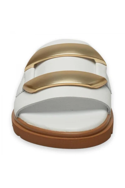 D25Yt-1375Z Women's Daily White Slippers - 3