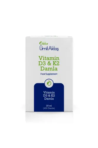 D3 K2 Vitamin Drops - 400 Drops - 1