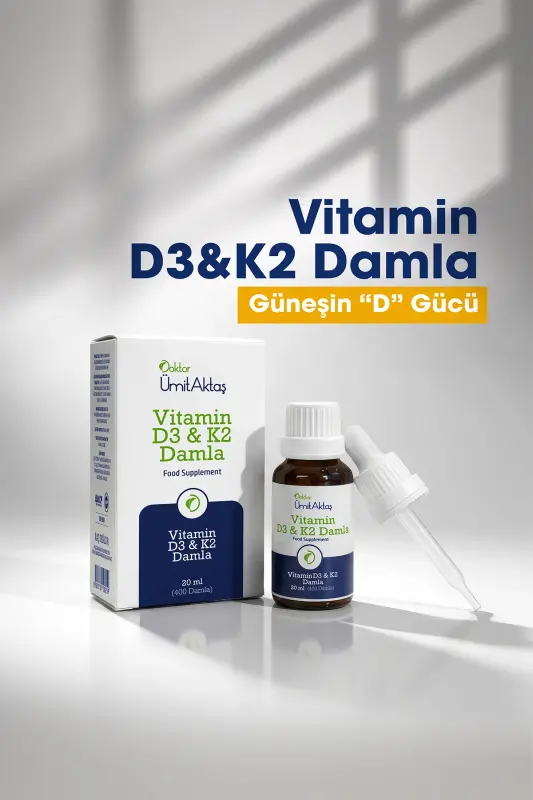 D3 K2 Vitamin Drops - 400 Drops - 1