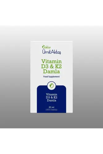 D3 K2 Vitamin Tomchilari - 400 Tomchi - 6