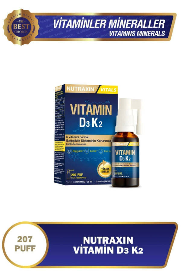 Vitamin D3 K2 30 ml - 1.000 IU - 11