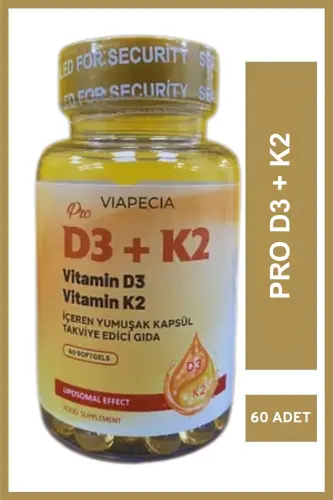 D3+K2 Витамин D3 Витамин K2 Мягкие добавки в капсулах 60 штук - 4