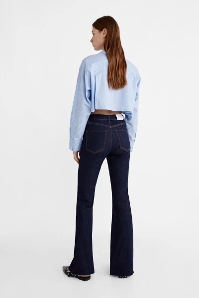 D74 Slim Fit Ispancha Paça Jinsi - 10