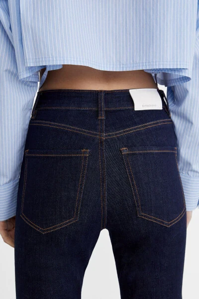 D74 Slim Fit Ispancha Paça Jinsi - 11