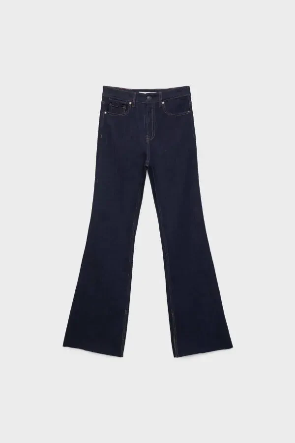 D74 Slim Fit Ispancha Paça Jinsi - 5