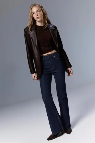 D74 Slim Fit Ispancha Paça Jinsi - STRADIVARIUS (1)