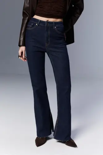 D74 Slim Fit Ispancha Paça Jinsi - 3