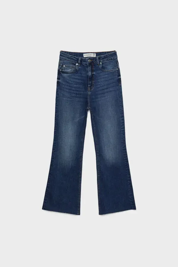 D78 Cropped Spanish Leg Jeans - 5