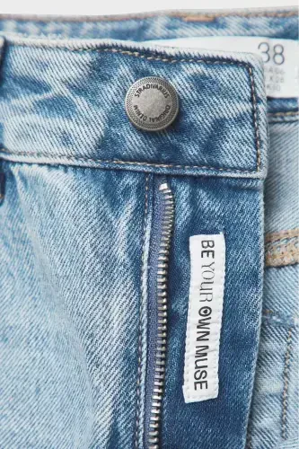 D92 Straight wide-Açık mavi denim1 - 8